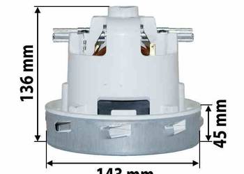 Turbina Oryginał Silnik odkurzacza Karcher Puzzi 8/1 C, NT 3