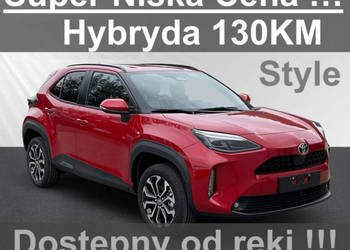 Toyota Yaris Cross 130KM Style Super Niska Cena Kamera Światła Led 1268zł …