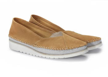 Espadryle ze skóry zamszowej (Roz 36 - 41)