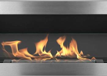 BIOKOMINEK WISZACY Z SZYBA 900X400 Biokominek wiszący z szybą 900x400 Inox