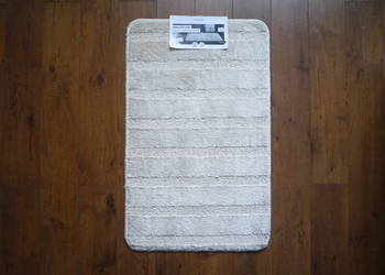 Smukee Nowy Dywanik łazienkowy 50 x 80cm Beżowy