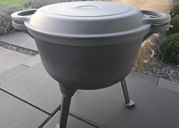 Kociołek żeliwny 12 litrów  emaliowany