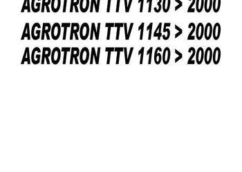 Deutz Fahr Agrotron TTV1130 1145 1160 MTR 2000