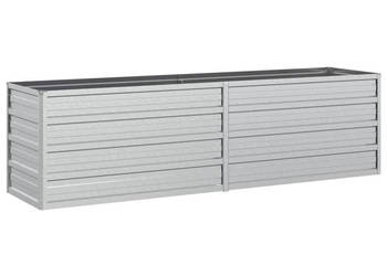 Donica do podwyższonej rabaty 160x40x45 cm stal galwanizowana WM-316895
