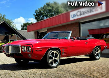 Pontiac Firebird / Trans Am Convertible 1969 poszukiwany muscle car V8 sup…
