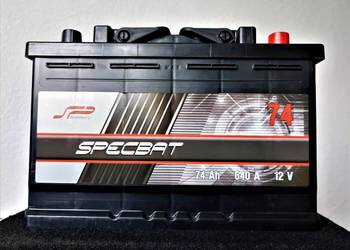 Akumulator  74Ah 640A SPECBAT P+