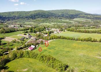 Widokowe działki pod rekreacje nad strumykiem Myscowa