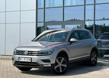 Volkswagen Tiguan 8xAlu SalonPL TopLED Virtual Alkantara Masaż Asystent GW…