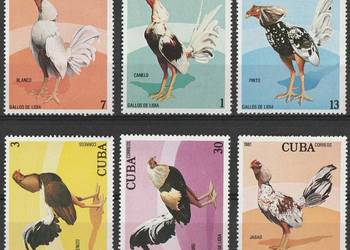 KUBA - KOGUTY - 1981 - CZYSTE ** KUBA - KOGUTY - 1981 - CZYSTE **