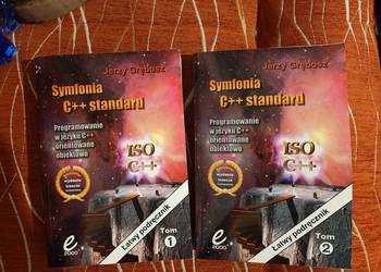(8) Symfonia C++ standard Tom 1 i Tom 2 Jerzy Grębosz