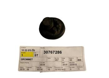 VOLVO C30 C70 S40 V50 przelotka wiazki elektrycznej 30767286 VOLVO C30 C70 S40 V50 przelotka wiazki elektrycznej 30767286