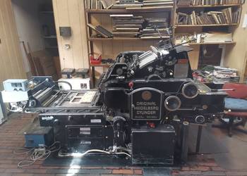 Heidelberg oryginał termodruk i sztancowanie.
