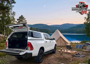 Zabudowa paki Hardtop Toyota Hilux Revo (2015-2026) Szyby uchylne