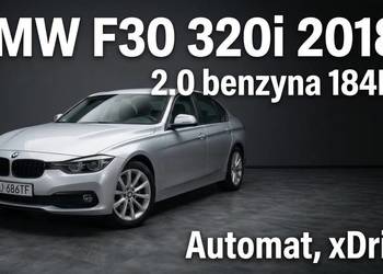 BMW Seria 3 F30 320i xDrive | 2018r | 184 KM | Automat |