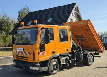 Iveco EUROCARGO 100E18 Doka / Brygadówka Iveco EuroCargo 100E18 / Wywrotka…
