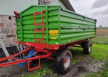 Pronar T653/2, 6T plandeka, hamulce hydrauliczne pneumatyczne 3 wyw