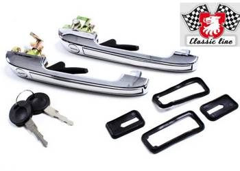 Chromowane klamki Golf mk1 mk2 Jetta Caddy Klamka