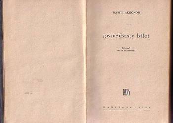 (6842) GWIAŹDZISTY BILET – WASILIJ AKSIONOW