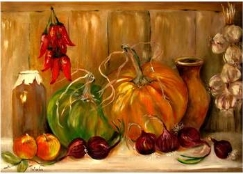 Dynie obraz olejny  48-68cm dostępny