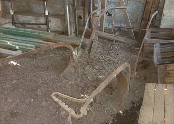 Pługi konne zabytkowe