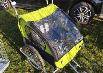 Przyczepka rowerowa podwójna