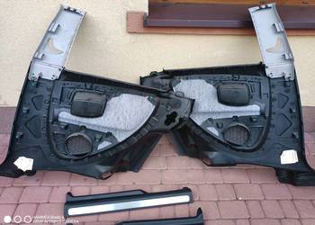 Listwy nakładki progu chrom. Do Fiat Punto Evo abarth 3D