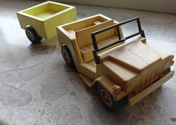 Zabawka PRL Jeep