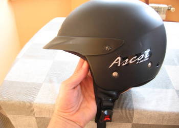 Kask otwarty z daszkiem MDS New Ascot rozmiar "L"56-58 bardzo lekki
