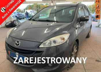 Mazda 5 Mocna benzyna, klimatronik, 7 miejsc, parktronik, drugie koła, iso…