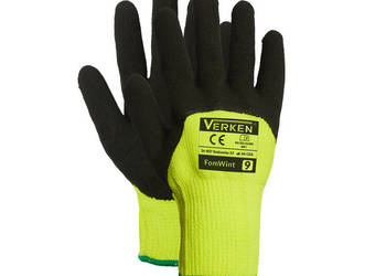 Rękawice robocze powlekane lateksem VERKEN FomWint r. 8-9-10-11-