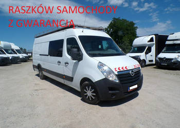 Opel Movano L4 H2 brygadówka 7 osobowy blaszak max