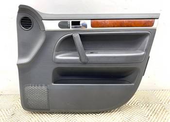 BOCZEK DRZWI PRAWY PRZÓD VW TOUAREG SUV 02-13 TAPICERKA