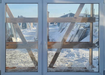 OKNA KacprzaK 198X150 OKNO Używane Plastikowe PCV