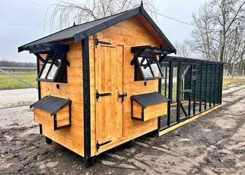 Kurnik z woliera 6.8x1 . 6