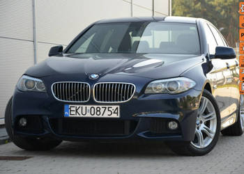 BMW 520 Zarejestrowana 520D Lift M-Pakiet 6WB Serwis Skóra Navi Start/Stop…