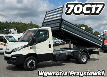 Iveco Daily 70C17 Wywrotka 3-stronna z Przystawki Nowa Zabudowa Ład-4050kg…
