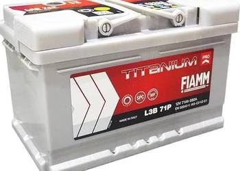 Akumulator FIAMM TITANIUM PRO 12V 71Ah 680A Prawy Plus