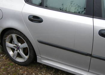 DRZWI PRAWE TYŁ SAAB 9-3 II 02-07 ROK KOMPLET ORYGINAŁ