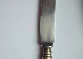 Fraget nóż piękny srebrny antyk stary zabytkowy Warszawa nożyk