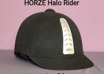 Jak nowy - kask jeździecki HORZE Halo Rider - rozmiar 58 certyfikowany