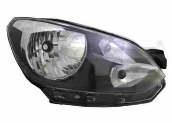 REFLEKTOR (LAMPA) PR/LE ELE. H4 (CZARNY) - VW UP 11/12-