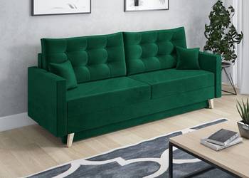 Sofa, Kanapa Skandynawska OSLO II z Funkcją Spania. Na bonel