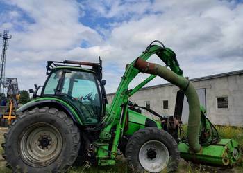 CIĄGNI DEUTZ FAHR AGROTRON 135MK3 + kosiarka bijakowa zestaw