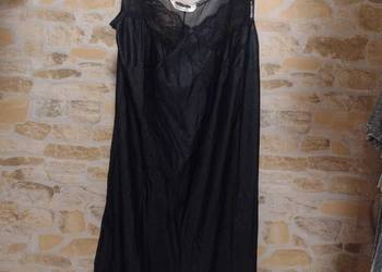 (3XL/46) Czarna halka pod sukienkę z Londynu