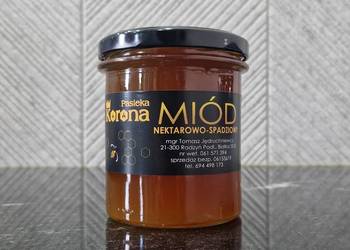 Miód Nektarowo-Spadziowy z własnej pasieki 450 g