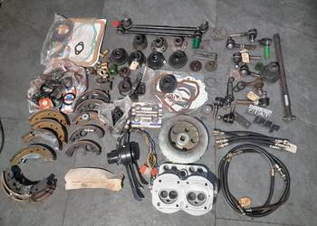 Fabrycznie nowe czesci fiat 126p głowica ciemna hamulce sworznie