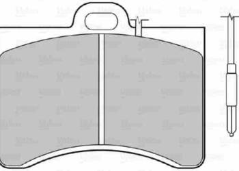 KLOCKI HAMULCOWE CITROEN CX	2.0 + 2.2 + 2.2D + 2.4 + 2.5TD