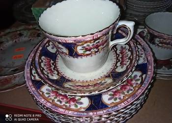 Filiżanka z talerzykiem. Walton. Angielska porcelana Filiżanka z talerzykiem. Walton. Angielska porcelana