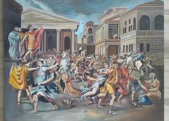 Porwanie sabinek obraz