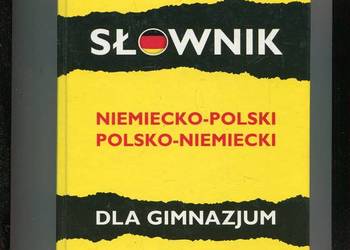 Słownik niemiecko polski polsko niemiecki dla gimnazjum